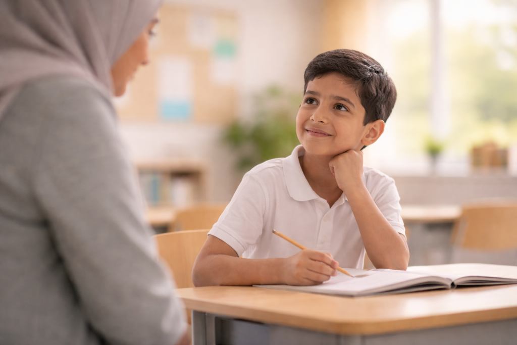 البيئة والحياة الصفية الإيجابية والرفاه النفسي